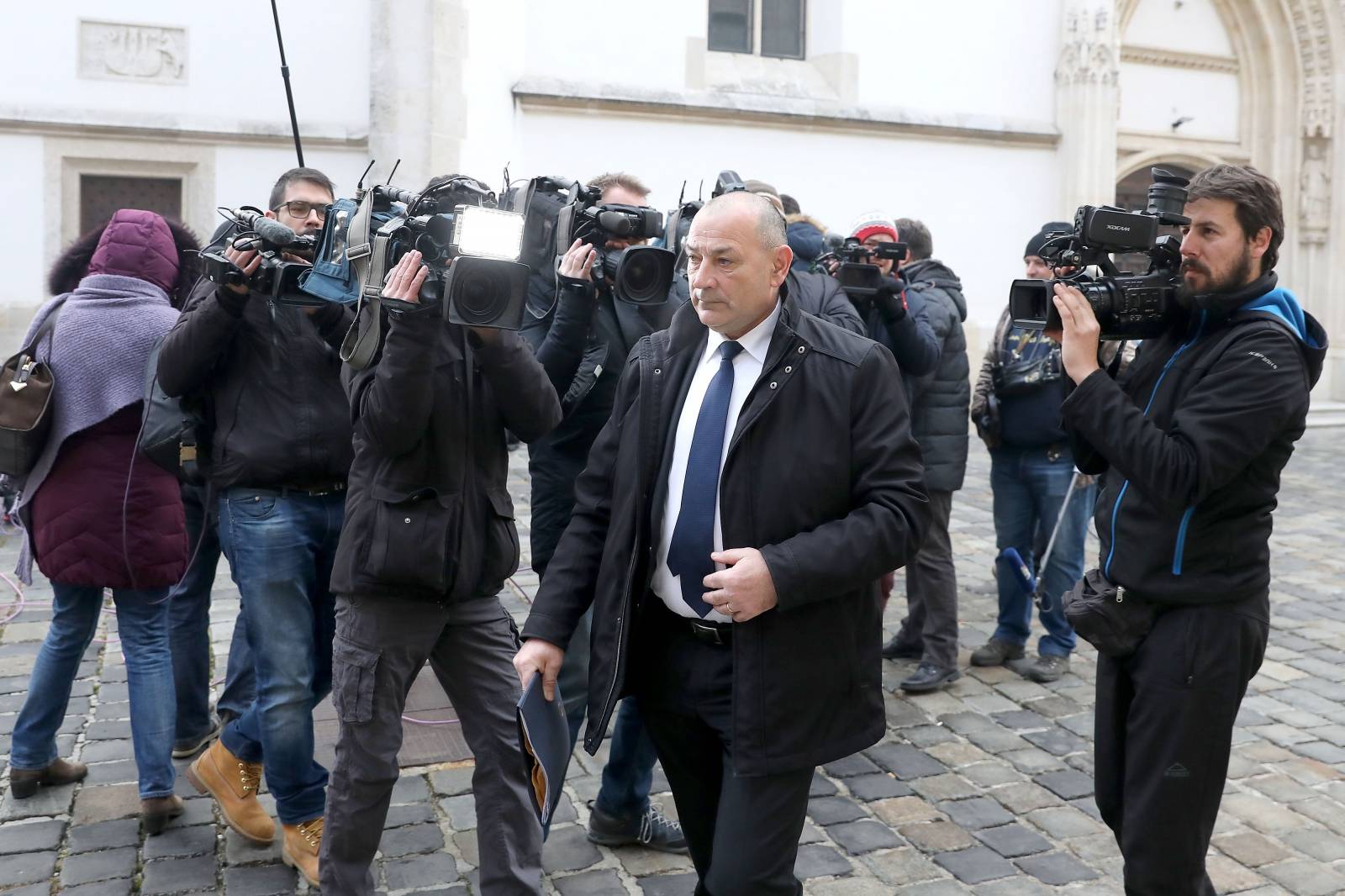 Zagreb: Ministri dolaze u Banske dvore