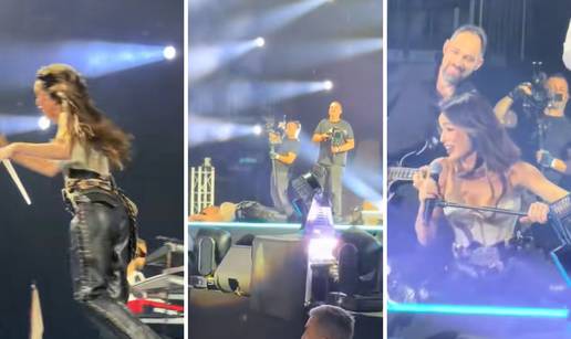 Pojavila se nova snimka pada Severine u Areni Zagreb: 'Ako padneš, podigni krunu i nastavi'