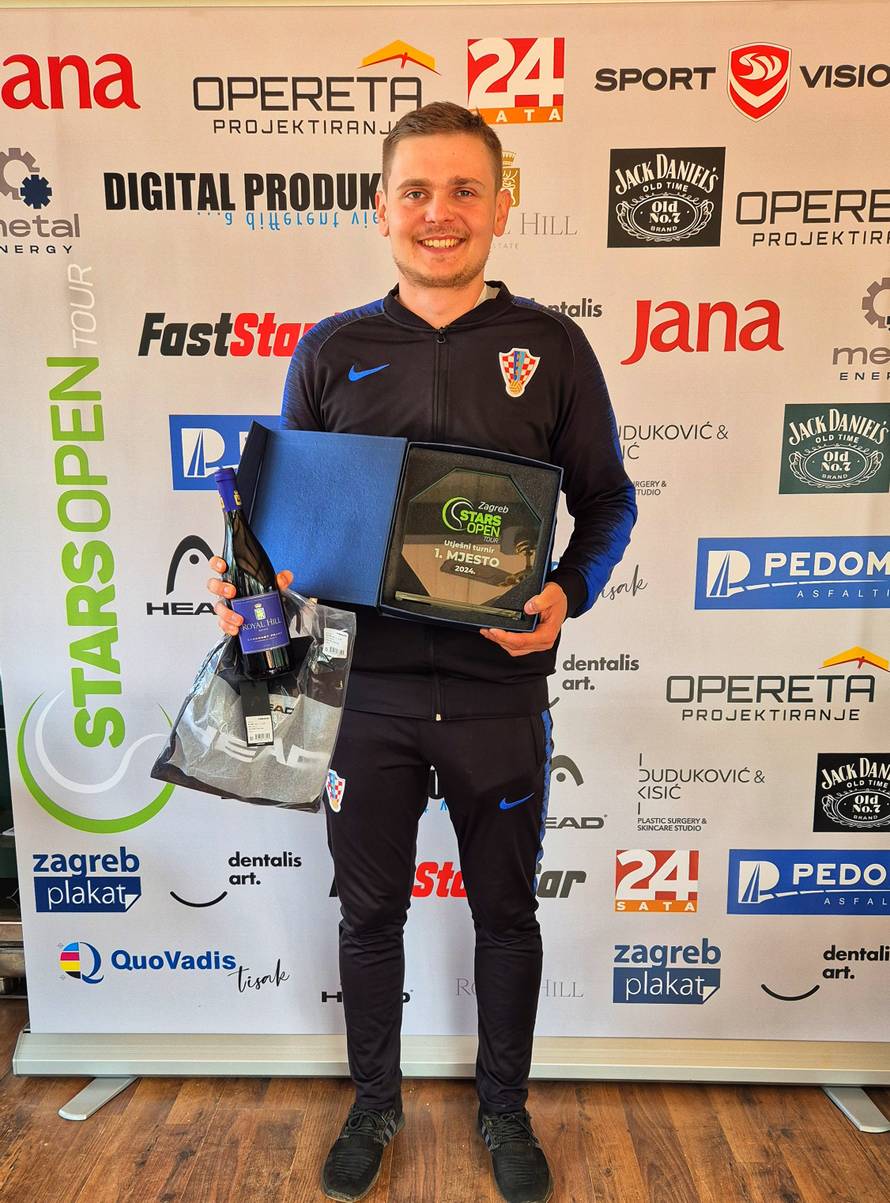 Tenis zaigrali i Musa i plesač Pedro Soltz, Večeriću dvije titule