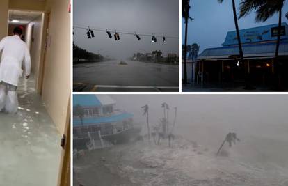VIDEO Strašni prizori s Floride, poplavljena bolnica, nestalo je struje: 'Uvijek ću pamtiti Iana'
