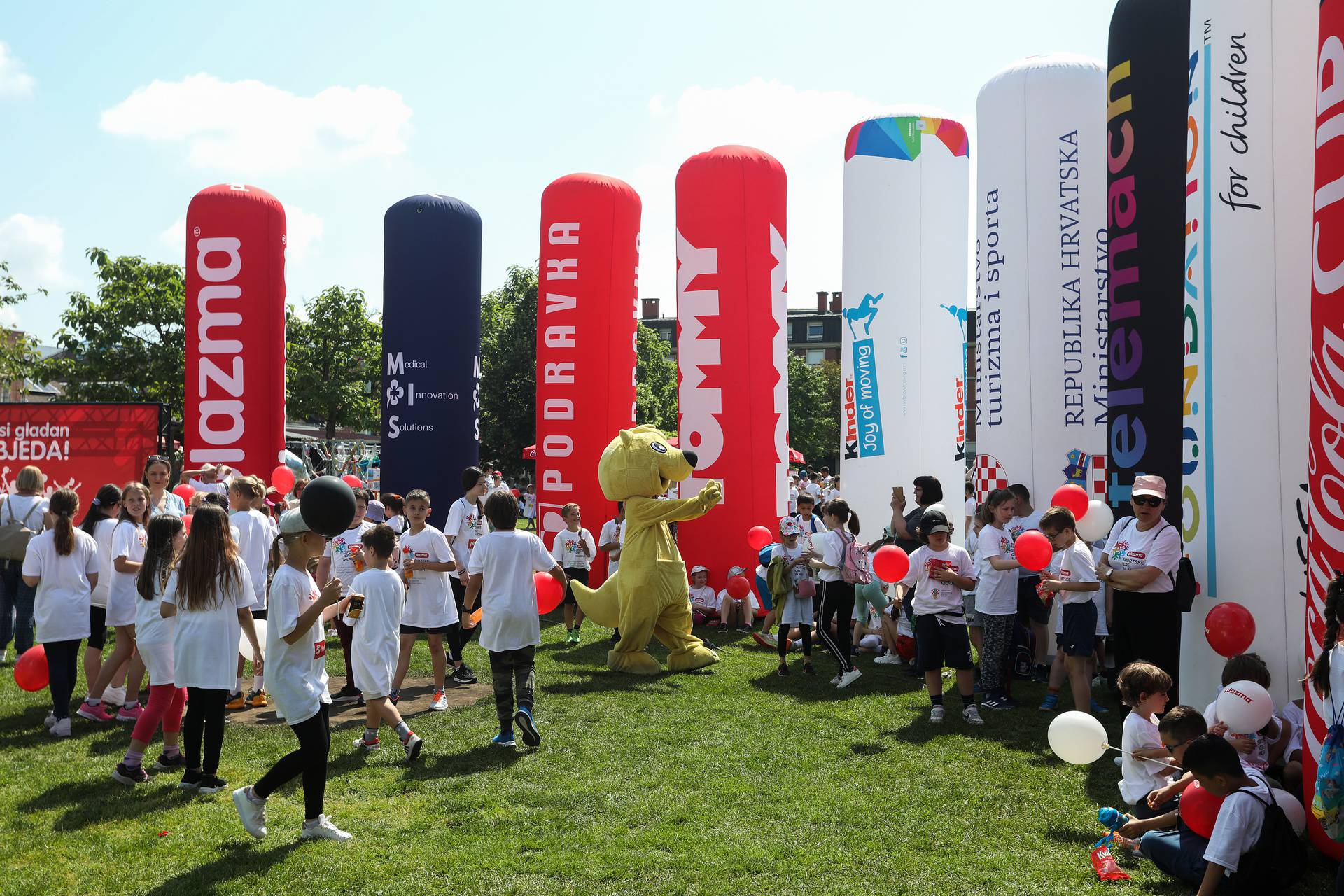 U Velikoj Gorici svečano su otvorene 27. Plazma Sportske igre mladih