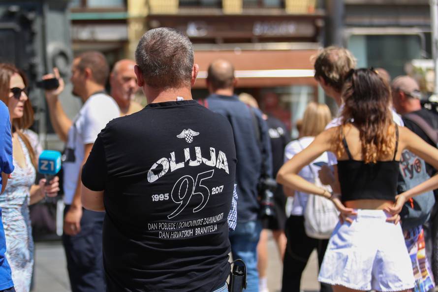 Zagreb: Na Trgu bana Josipa Jelačića održana antiratna akcija
