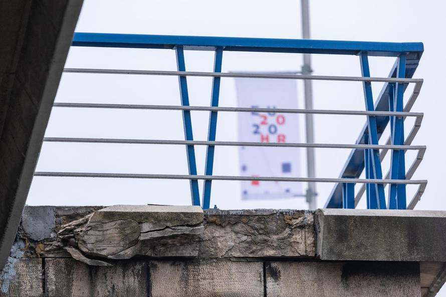 Zagreb: Most slobode nakon nedavno završene sanacije