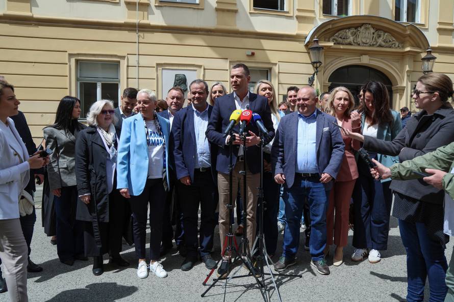 Zagreb: Završna konferencija za medije Mislava Hermana