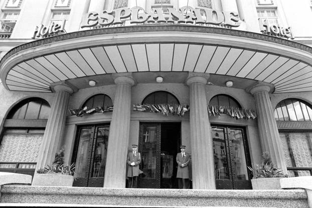 Hotel Esplanade tijekom 1991. 