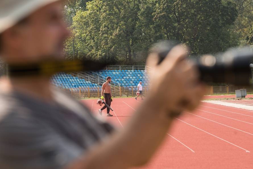 Zagreb: Radovi na atletskoj stazi na Mladosti uoÄi HanÅ¾ekoviÄevog memorijala