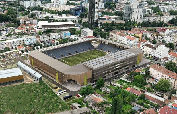FOTO Ovako će za godinu i pol izgledati stadion Kranjčevićeva