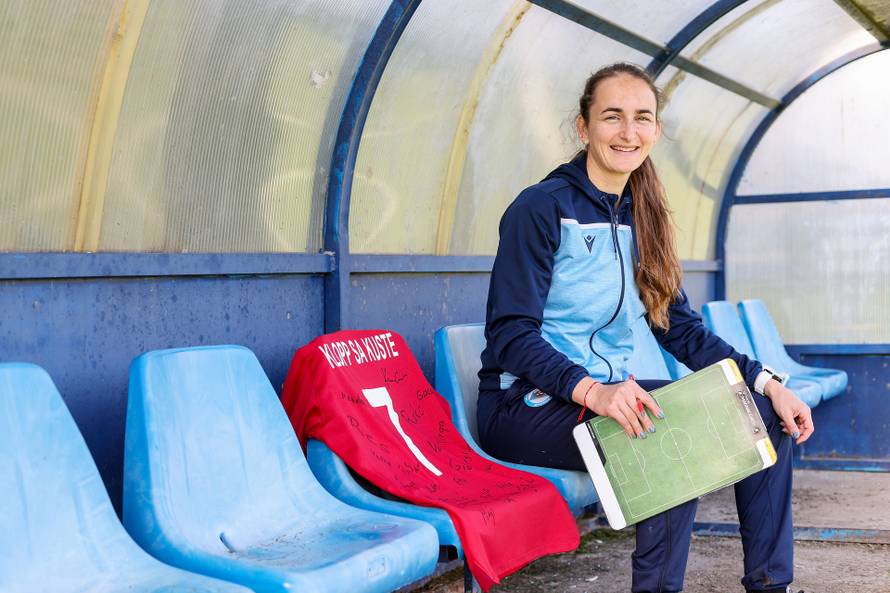 Zagreb: Petra Mandić, trenerica NK Kustošija