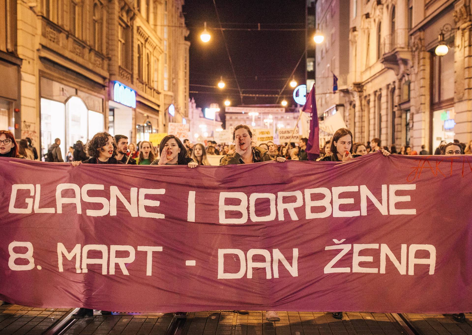 Noćni marš u Zagrebu: Vrijeme je da napokon kažemo DOSTA