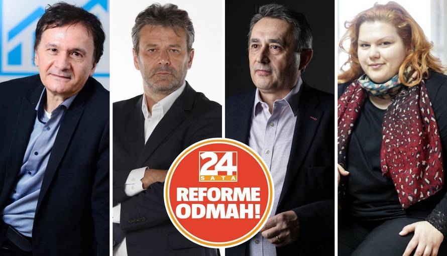 Ugledni hrvatski stručnjaci za 24sata  o nužnosti reforma
