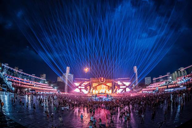Split: Kiša na završetku Ultra festivala