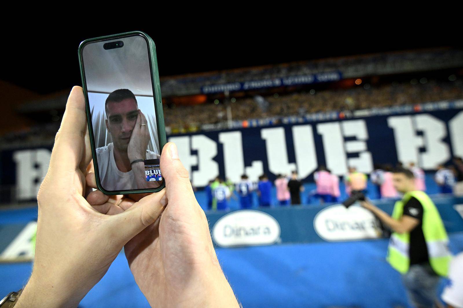 Dominik Livaković imao je priliku još jednom uživati u slavlju na Maksimiru 