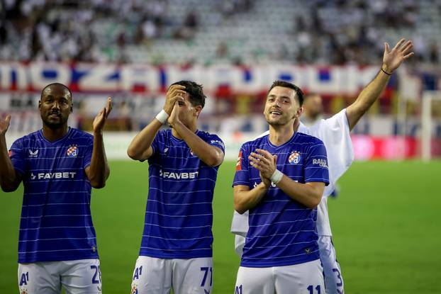 Split: Dinamo na Poljudu pobijedio Hajduk rezultatom 2:0