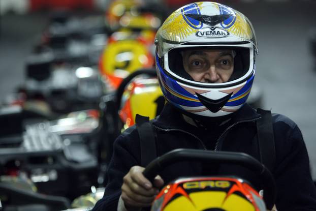 Zagreb: Slaven Letica i Ivica Blaži?ko zabavljali se voze?i karting