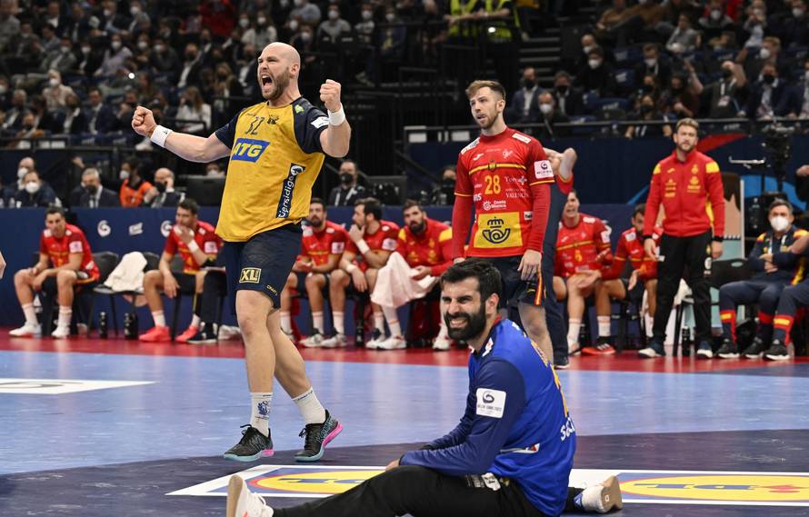 EHF 2022 Men's European Handball Championship - Final - Sweden v Spain