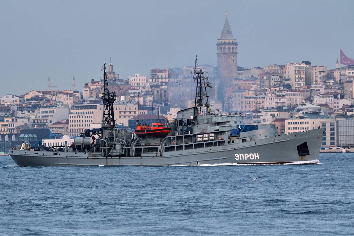 Turska je deaktivirala minu  u moru sjeverno od Istanbula