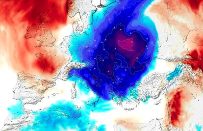 Hladna fronta drastično spustila temperature: Past će još snijega