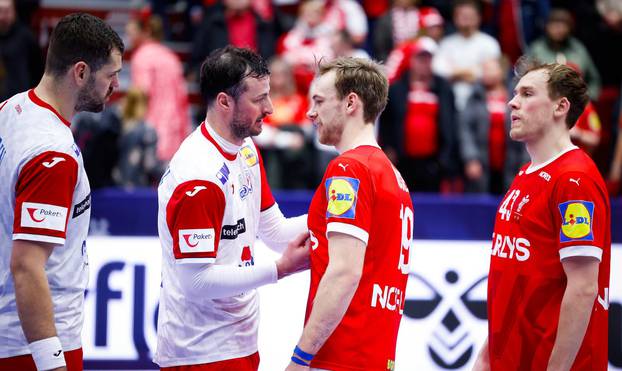 Malmo: Susret Danske i Hrvatske na Svjetskom rukometnom prvenstvu