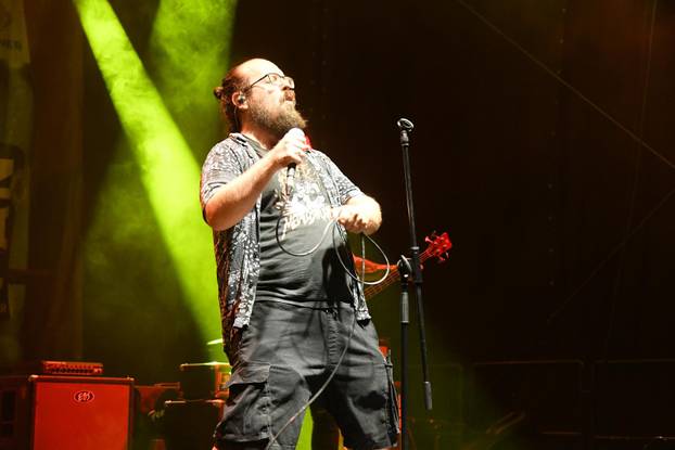 Koprivnica: Nastup benda Seljačka buna na 15. RockLive Festivalu