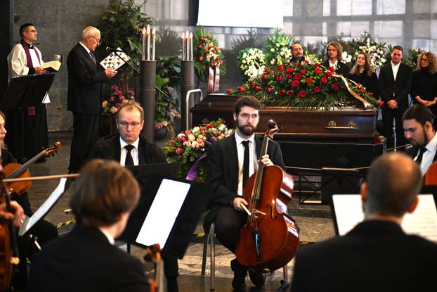 Zagreb: Sprovod violinista Tonka Ninića na Mirogoju