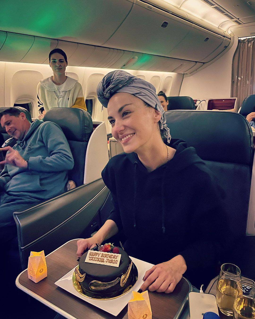 Tatjana Jurić dočekala rođendan u avionu: 'Tužno što meni stiže torta, dok ljudi u Turskoj umiru'
