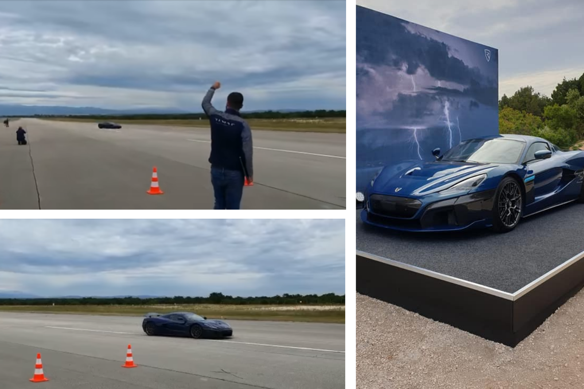 VIDEO Rimac već danima kod Zemunika testira svoju jurilicu