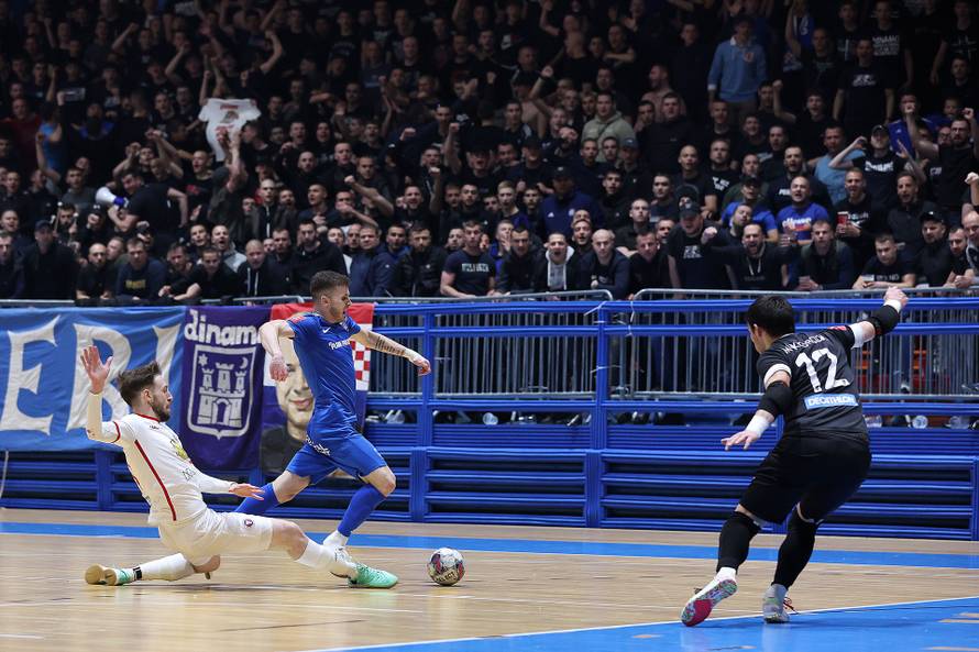 Zagreb:  1. HMNL, četvrtfinale, treća utakmica, MNK Futsal Dinamo - MNK Torcida
