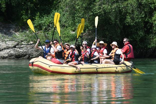 Rafting Hrvatskom Amazonom - Drava 2025. od legradskog ušća Mure u Dravu do Ješkova