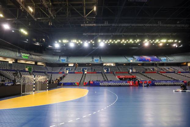 Zagreb: Organizirani media tour po Areni Zagreb uoci Svjetskog prvenstva u rukometu 