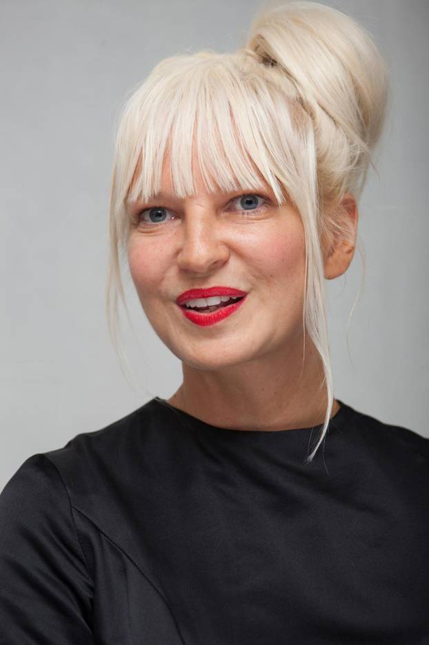 Singer Sia Promotes Annie - NYC