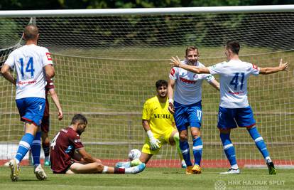 Uspješna generalka pred derbi: Hajduk srušio Bjeličin Trabzon! Oršić u debiju ozlijedio golmana