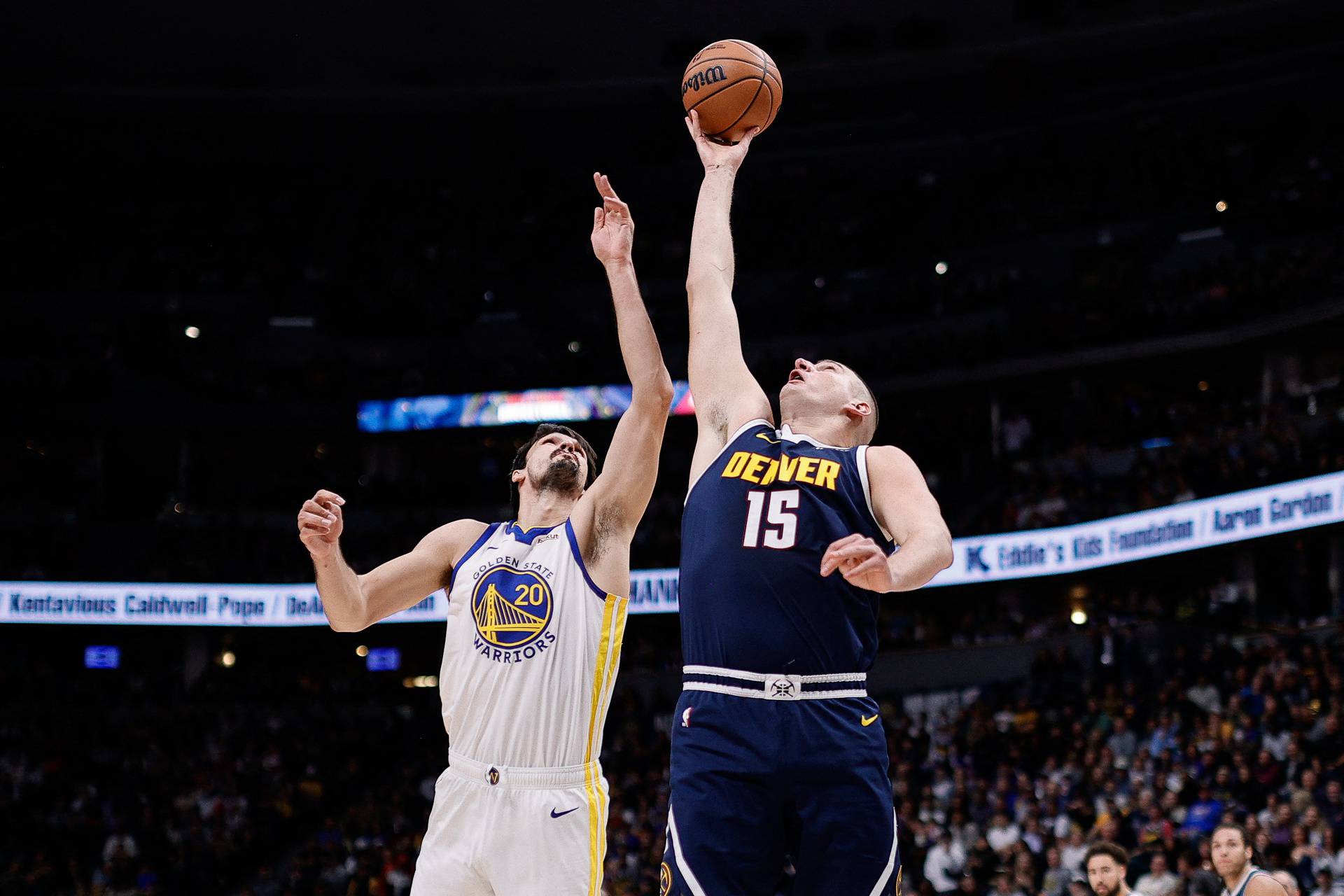 NBA: Golden State Warriors at Denver Nuggets