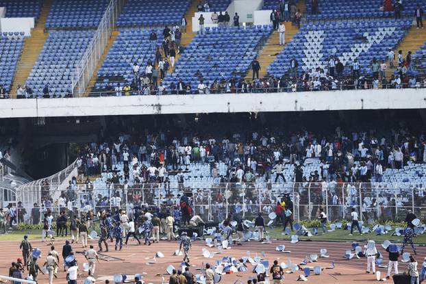 Argentine soccer star Lionel Messi on a whirlwind tour of India