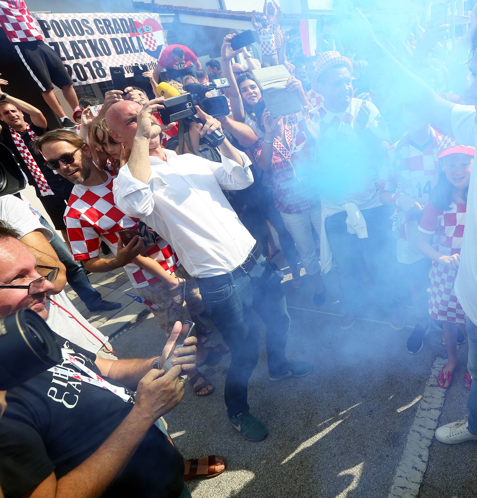 Dalića dočekala fešta kod kuće: 'Moji sugrađani, za ovo se živi'