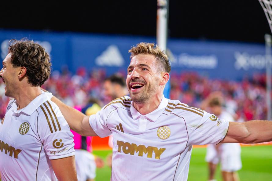 Hajduk nakon 16 godina opet u Europi, slavlje igrača 