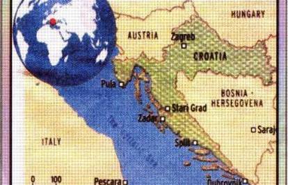 Britanski novinari u Sunu izbrisali Sloveniju s karte