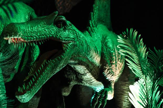 Zagreb: Izložba Invazija dinosaura na Zagrebačkom velesajmu