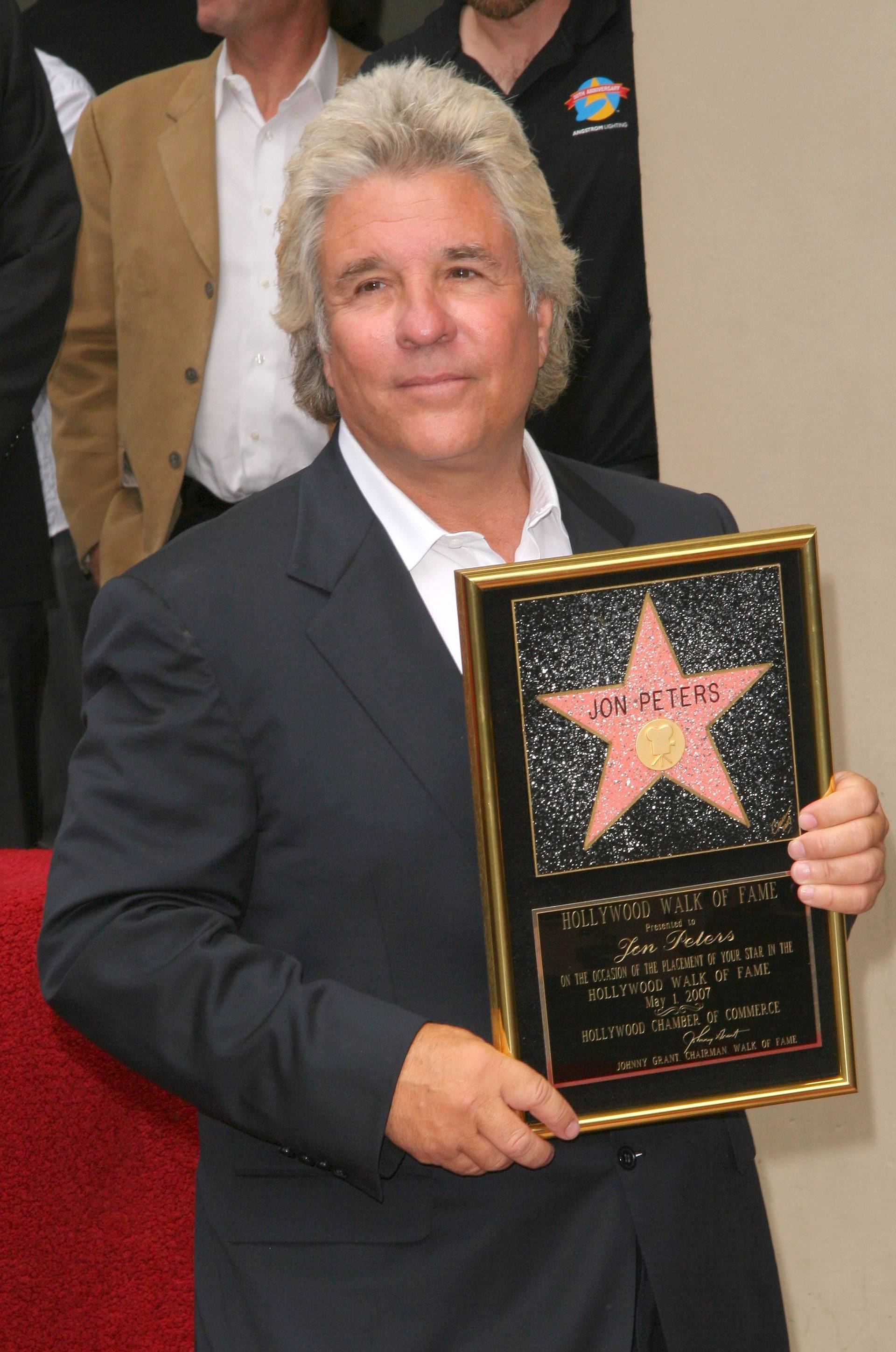 Jon Peters honoured with a star on the Hollywood Walk of Fame, Hollywood, Los Angeles, America - 01 May 2007