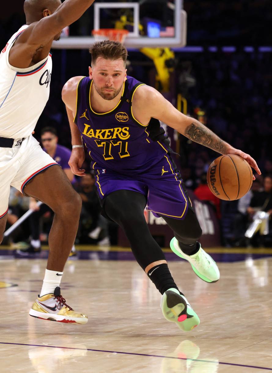 NBA: Los Angeles Clippers at Los Angeles Lakers