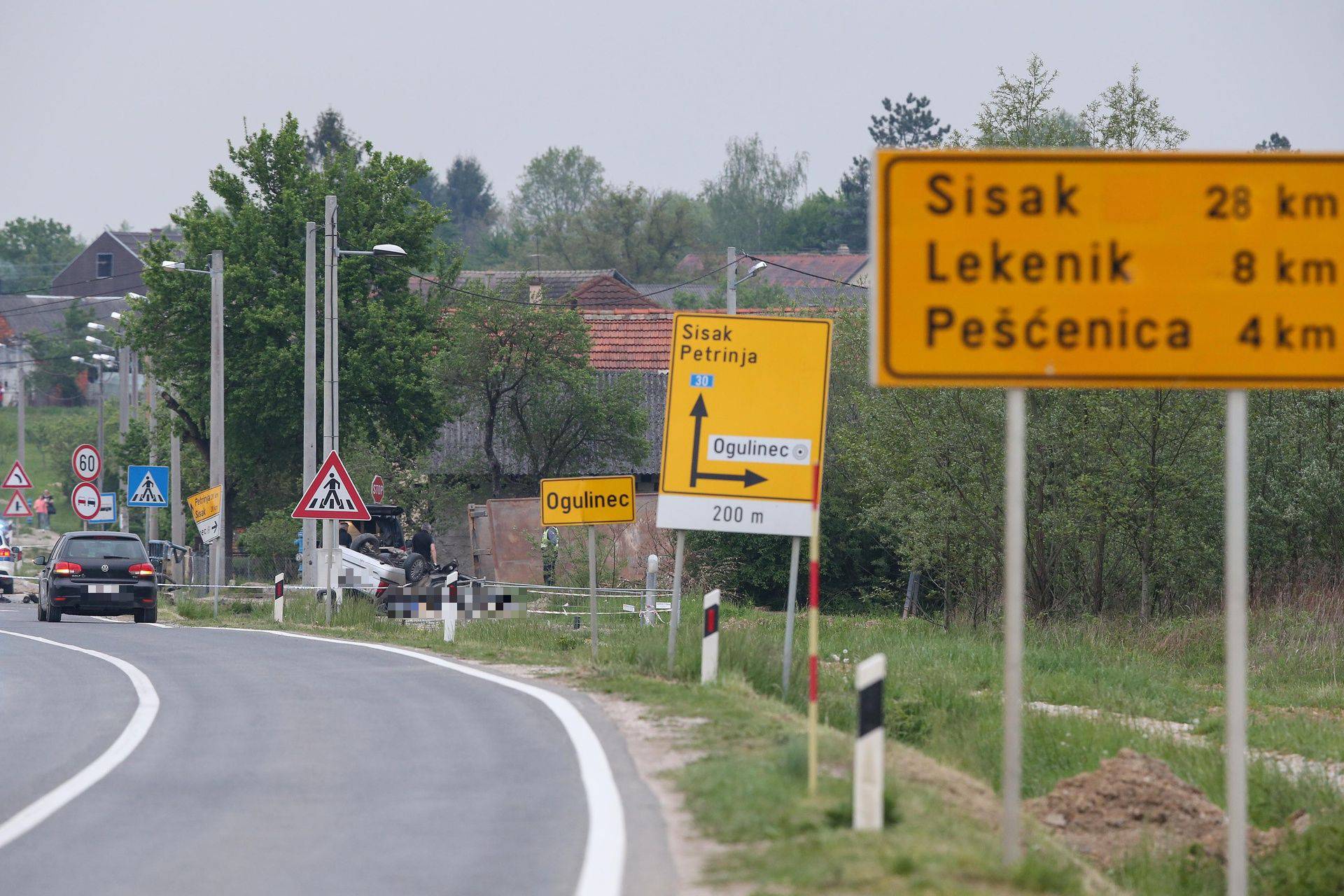 Stravični prizori kod Velike Gorice: Troje mrtvih u teškoj nesreći, među njima i dijete?