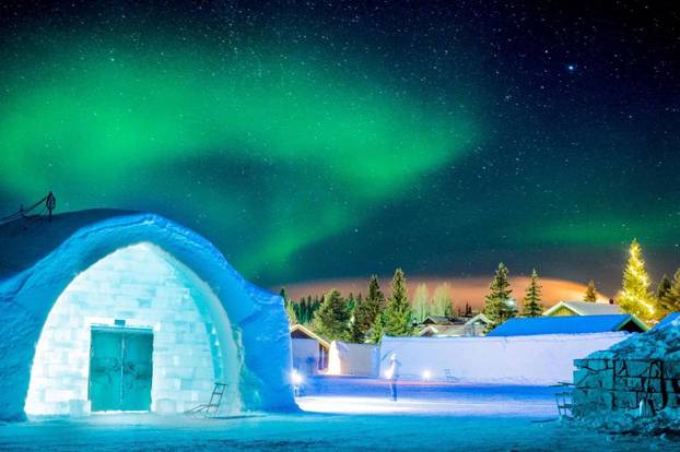 FOTO Hotel koji se svake godine otopi: IceHotel izgleda kao umjetnička galerija od leda