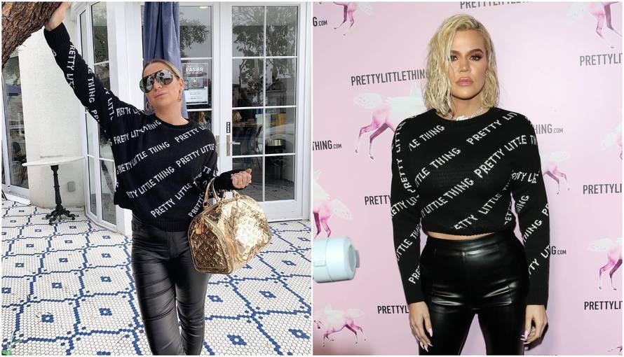 Khloe 'iskopirala' styling Leyle Hajrović i prošetala ga tepihom