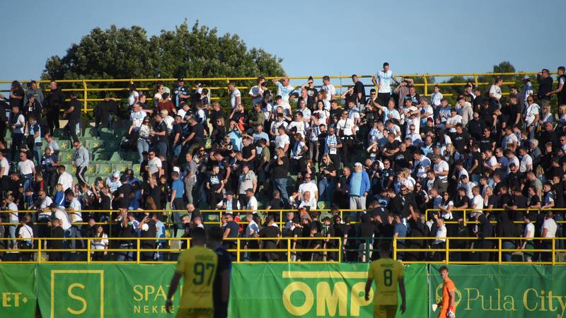 Armada pojasnila zašto je otišla u 12. minuti utakmice s Istrom: Policija misli da smo teroristi...