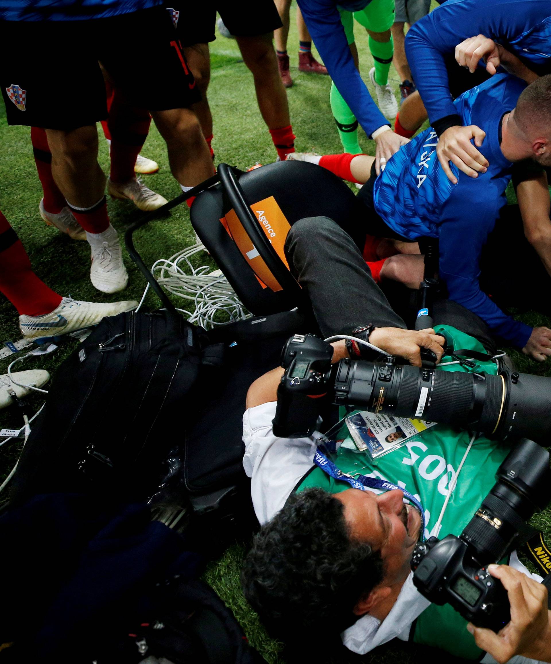 World Cup - Semi Final -  Croatia v England