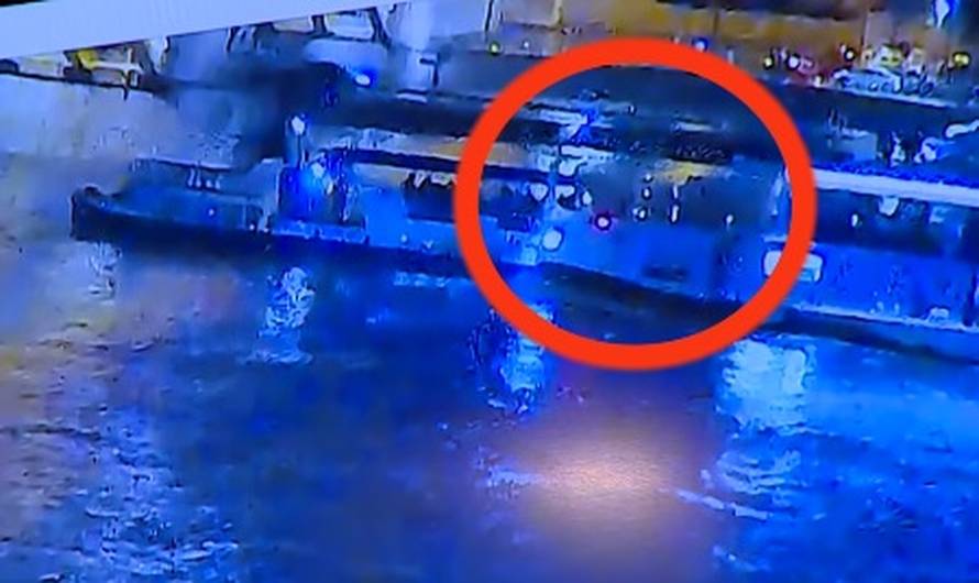 Snimka užasa: Kruzer od 1000 tona dug 135 metara lomi brod