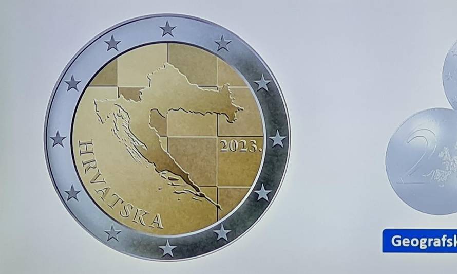 Ovo su naše kovanice eura: Na 2 eura karta Hrvatske, na 1 euro kuna, na cente Tesla i glagoljica