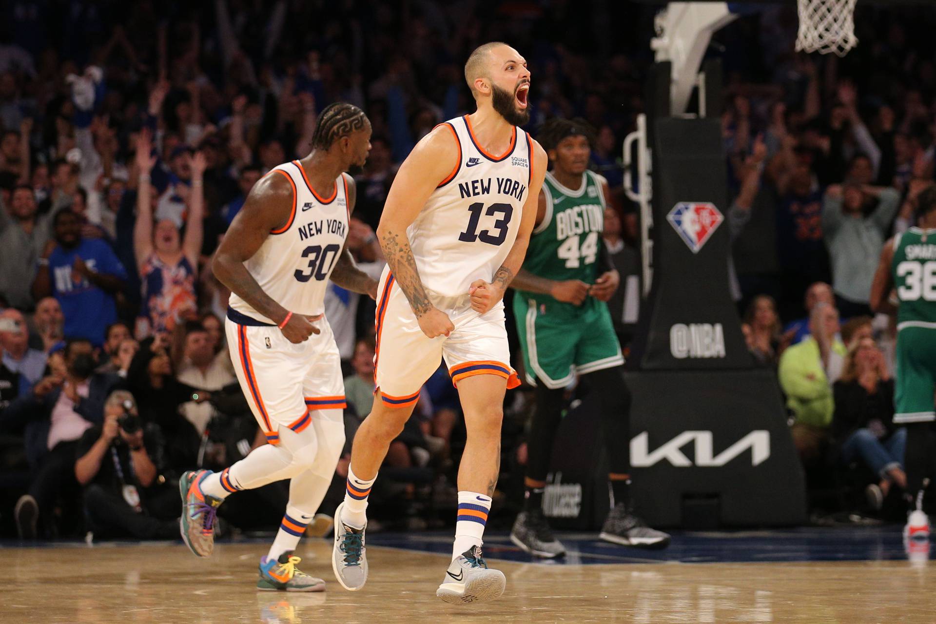 NBA: Boston Celtics at New York Knicks