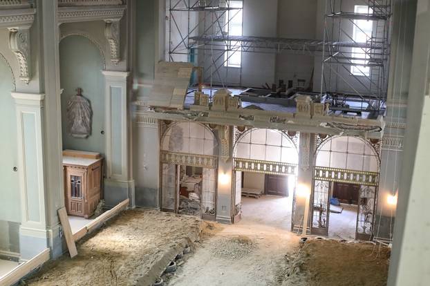 Zagreb: Obnova Bazilike Srca Isusova u Palmotićevoj ulici