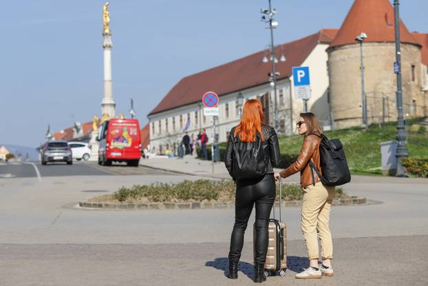 Zagreb: Sunčana nedjelja u centru grada