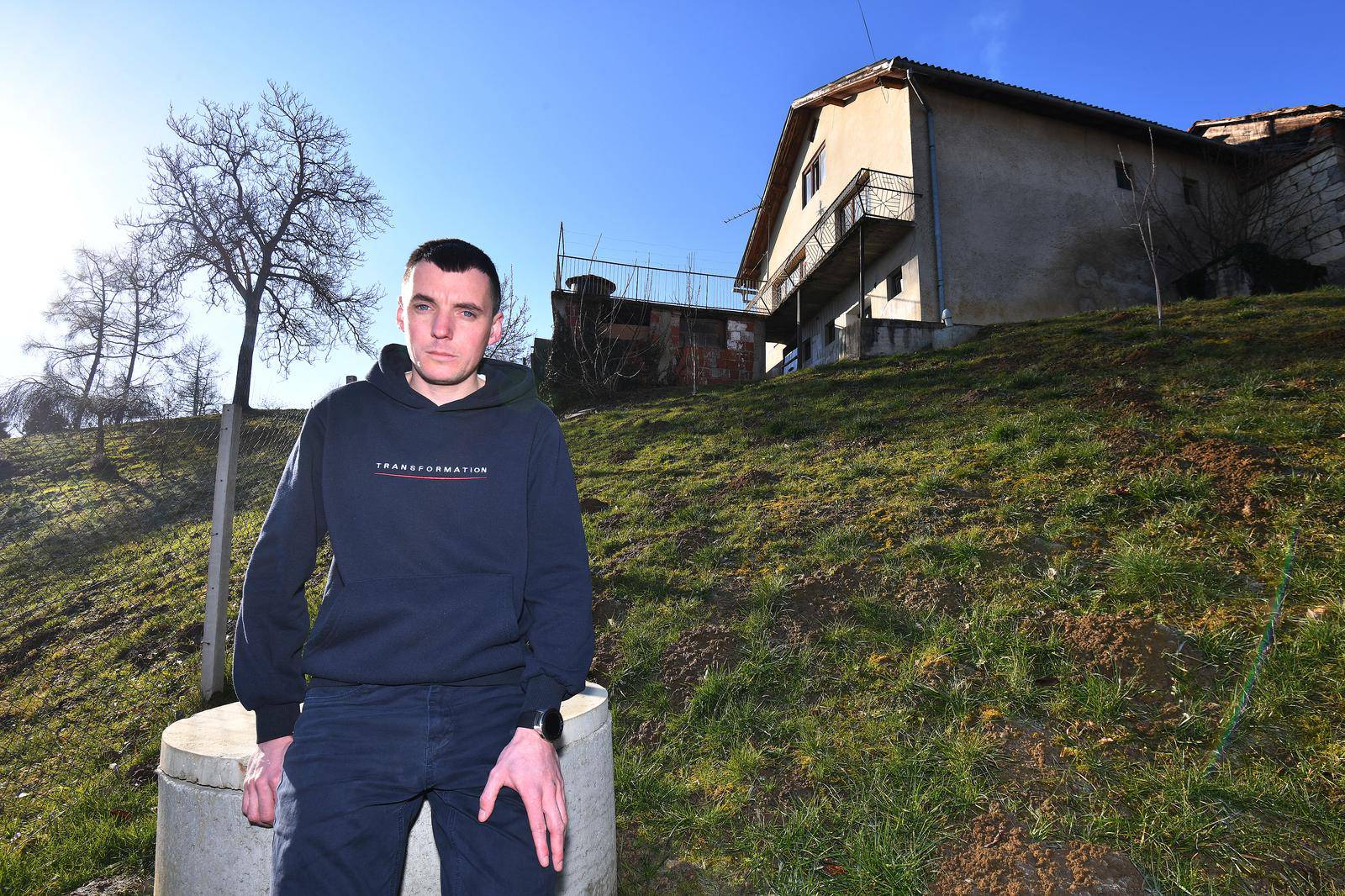 Marčan: Marko Punčec živi u kući na klizištu
